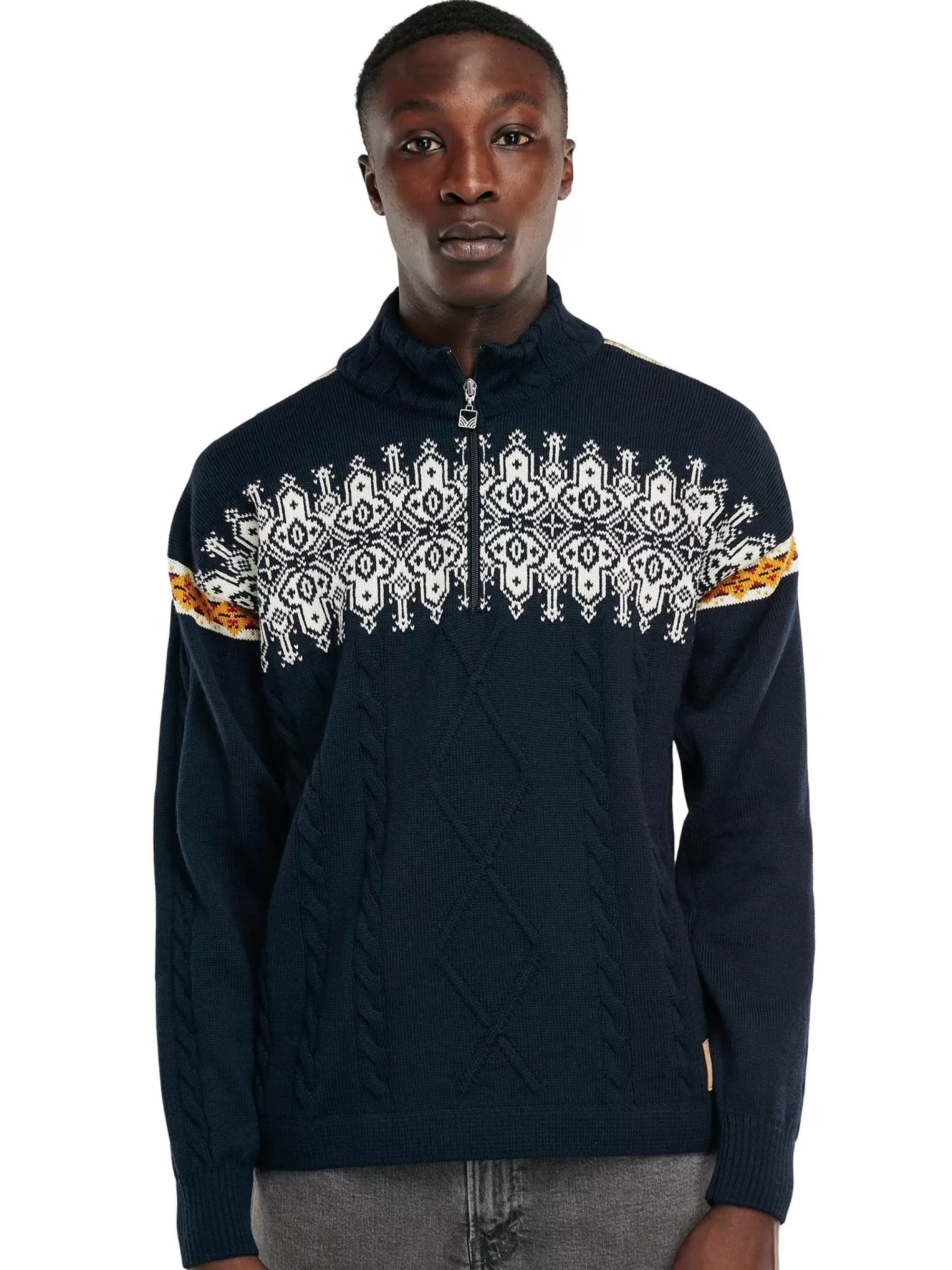 Men Dale of Norway Aspoy Men's Lightweight Wool Sweater
