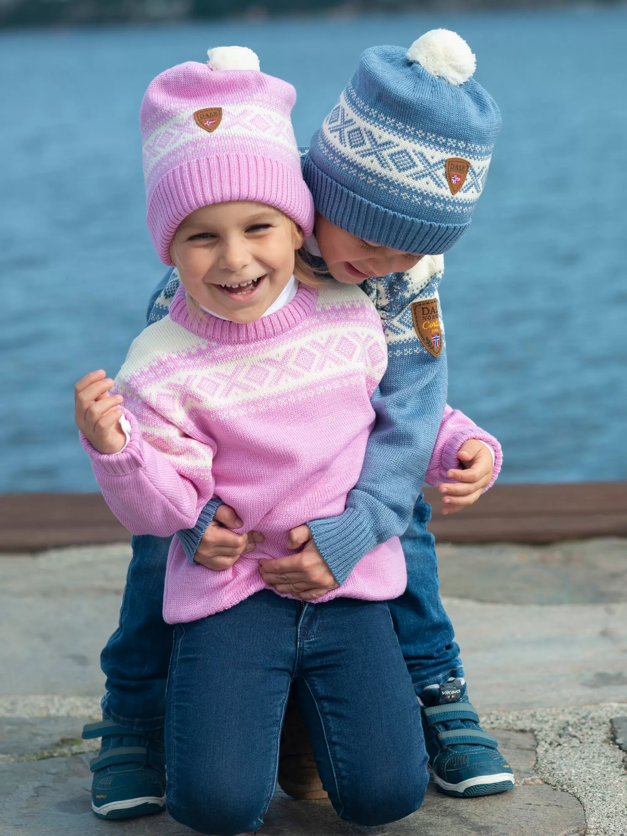 Kids Dale of Norway Cortina Kids' Sweater - Merino Wool