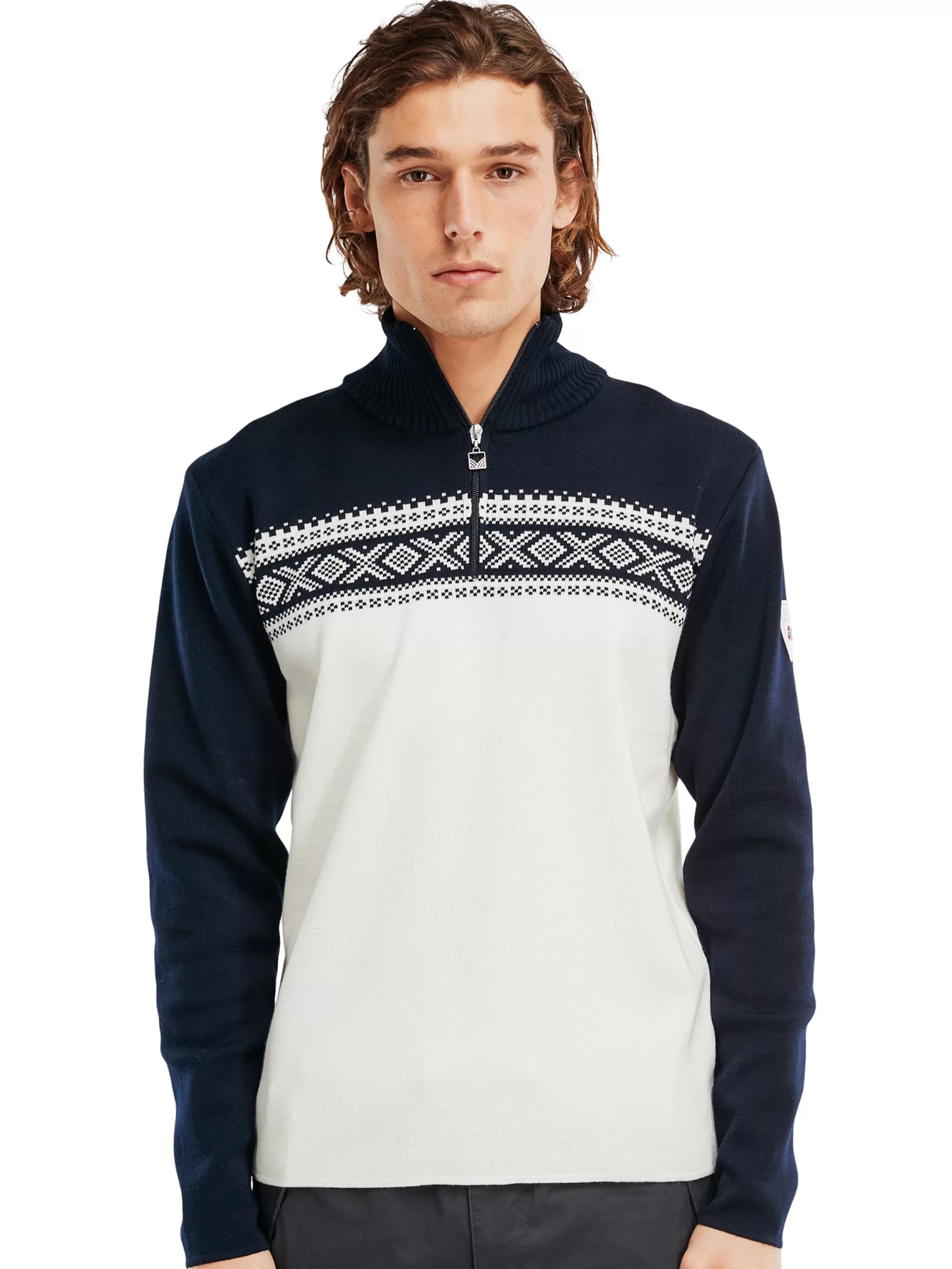 Men Dale of Norway Dalestolen Men's Merino Wool Sweater