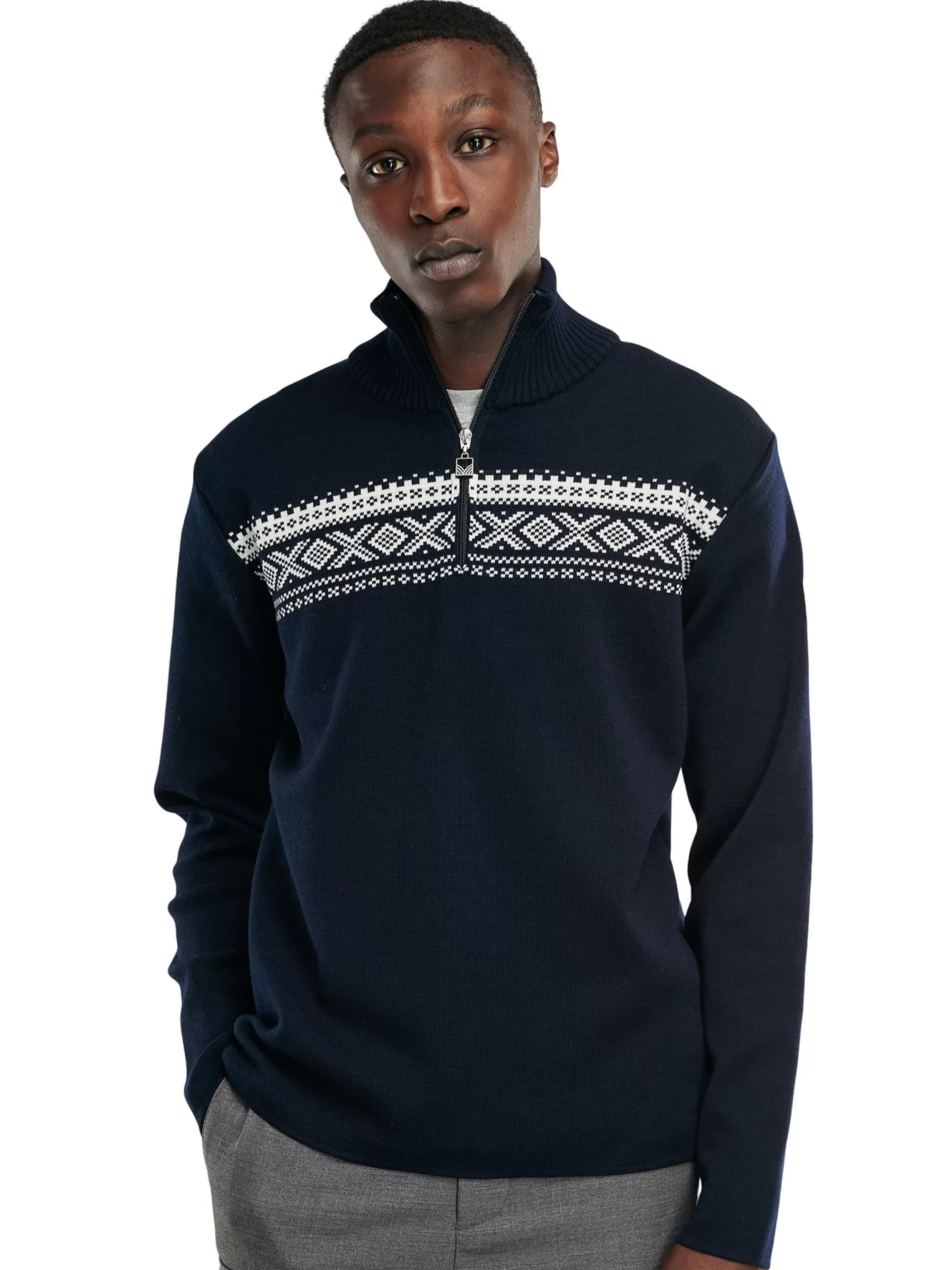 Men Dale of Norway Dalestolen Men's Merino Wool Sweater