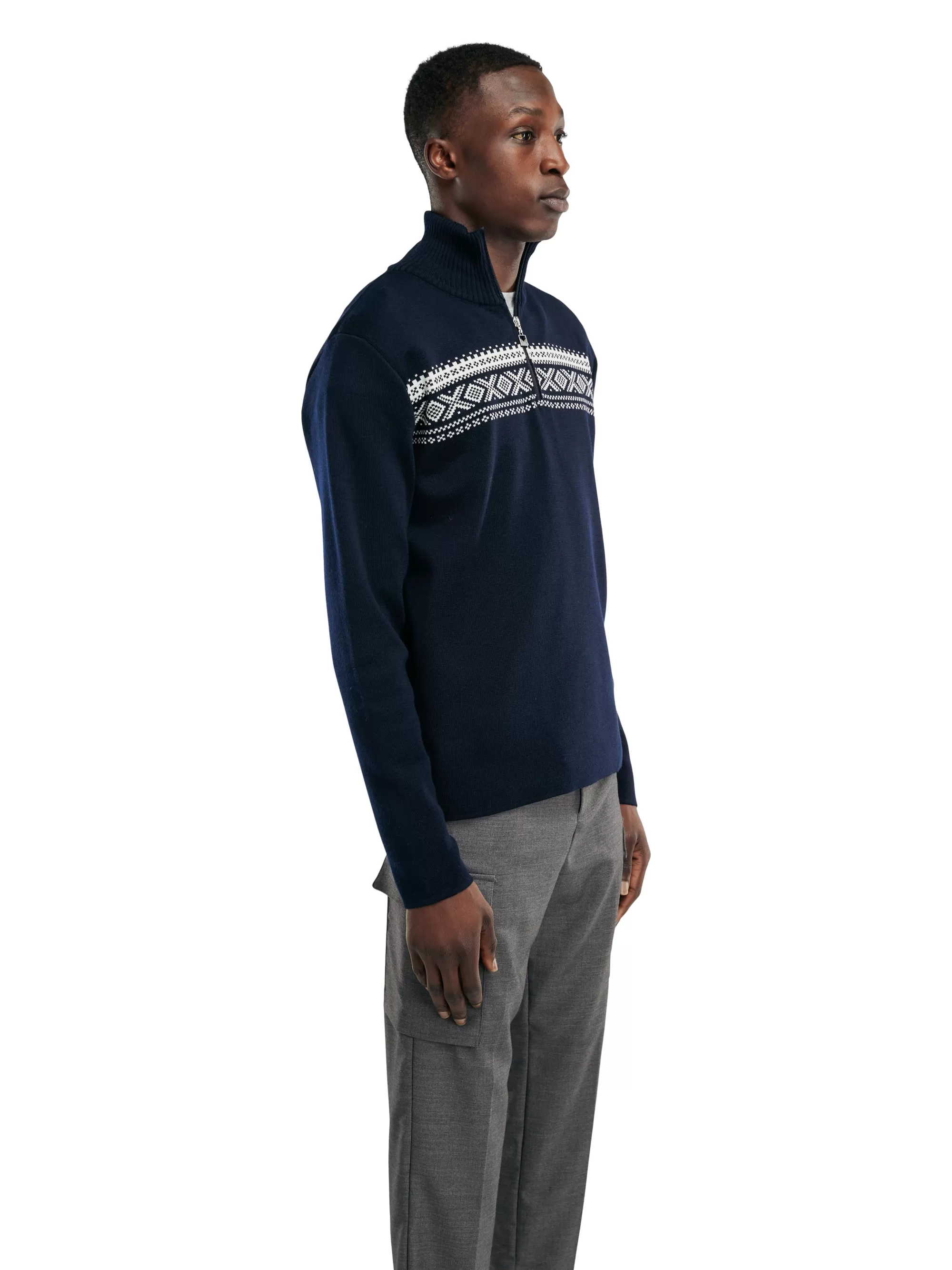 Men Dale of Norway Dalestolen Men's Merino Wool Sweater