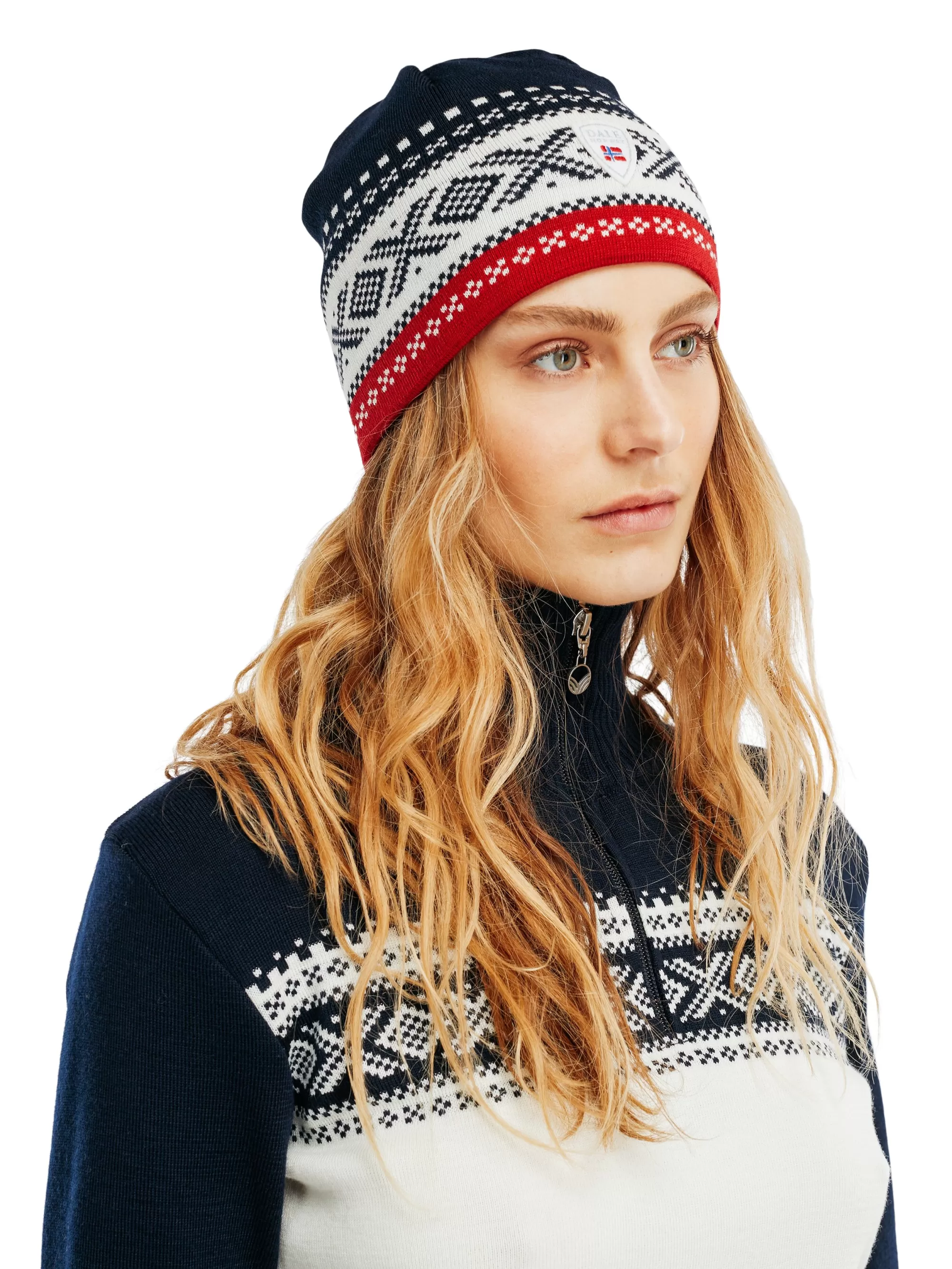 Women Dale of Norway Dystingen Unisex Merino Wool Hat