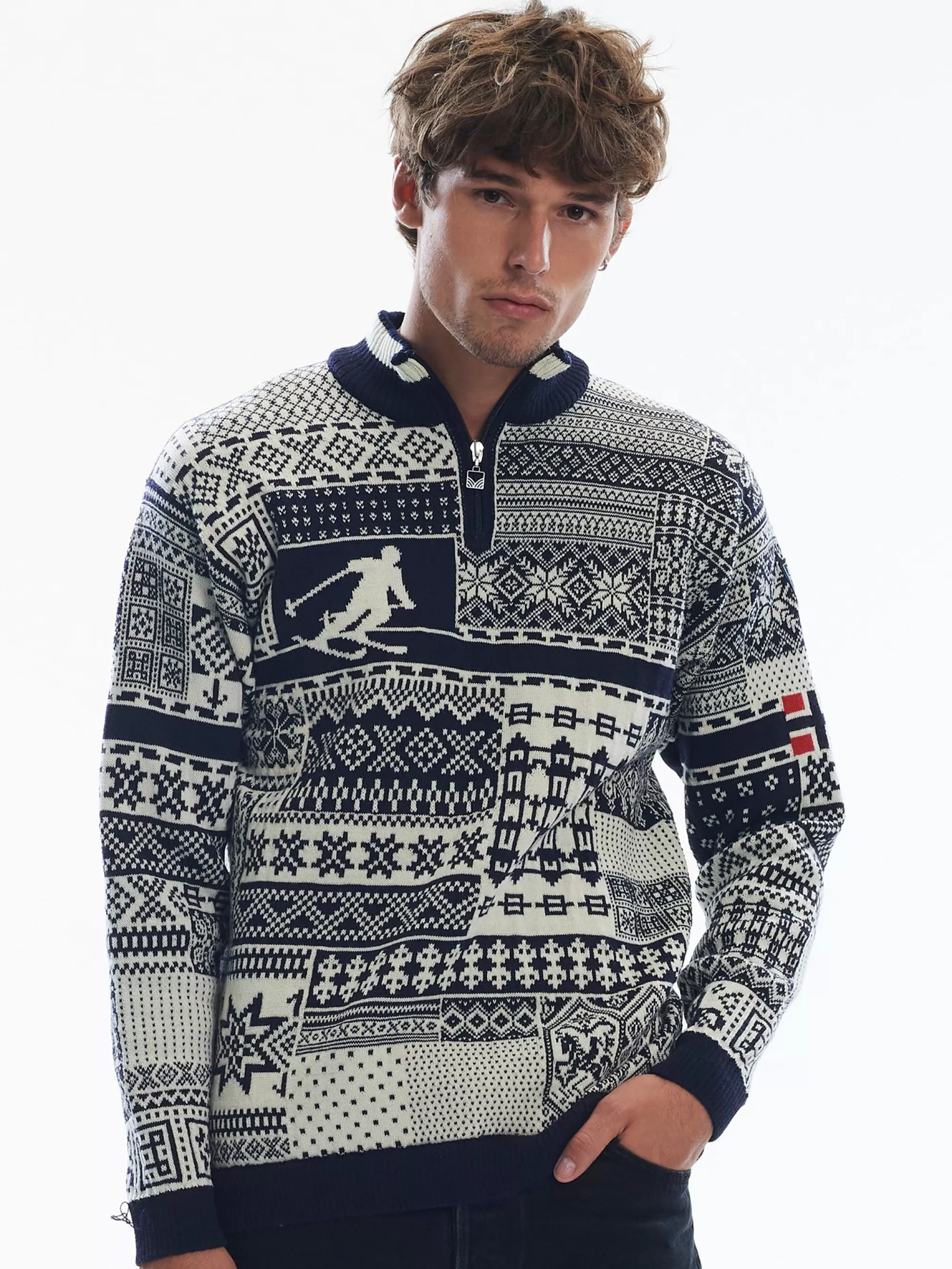 Men Dale of Norway History Men's Sweater - Norwegian Wool
