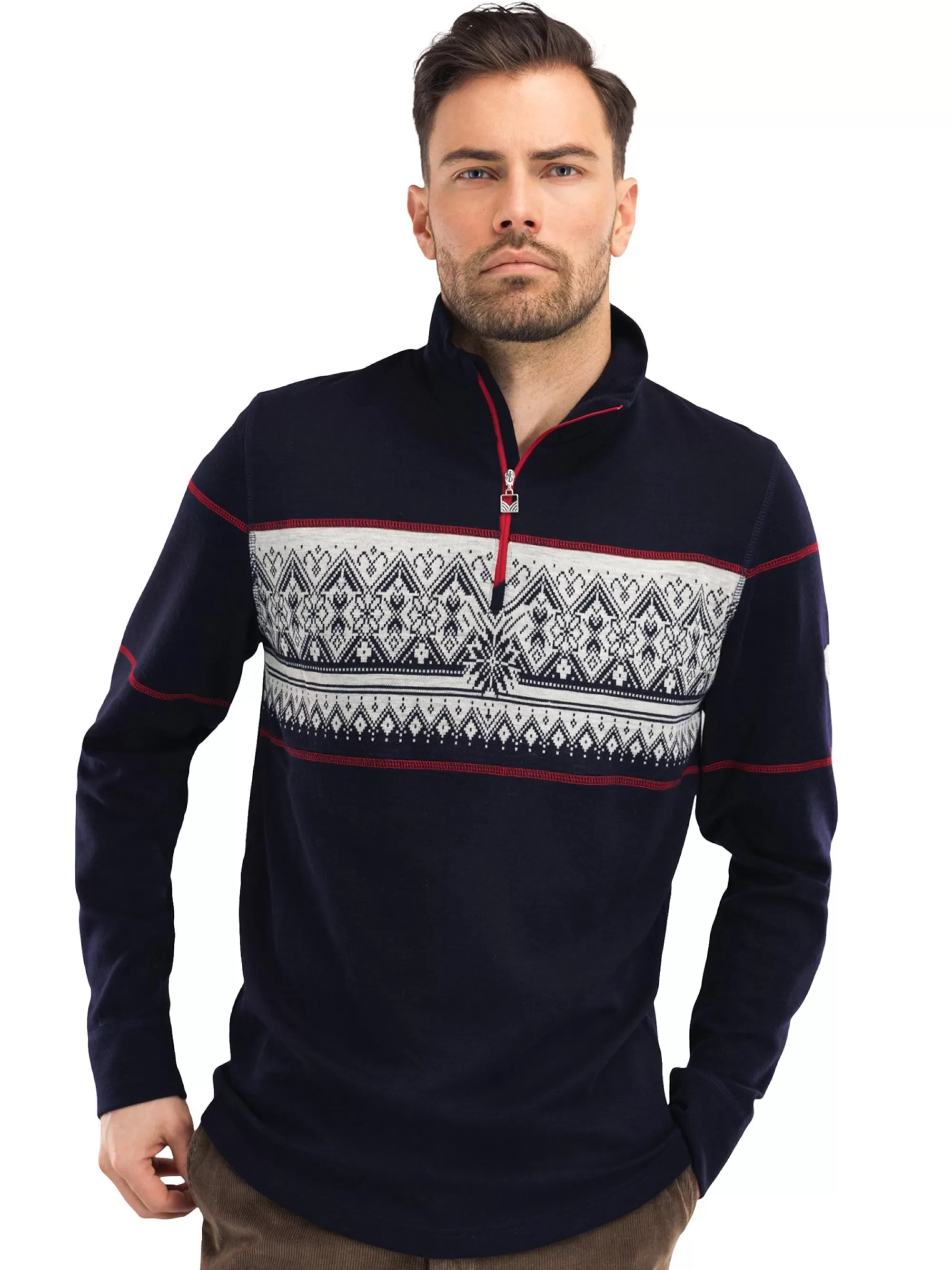 Men Dale of Norway Moritz Basic Men's Sweater - Superfine Merino