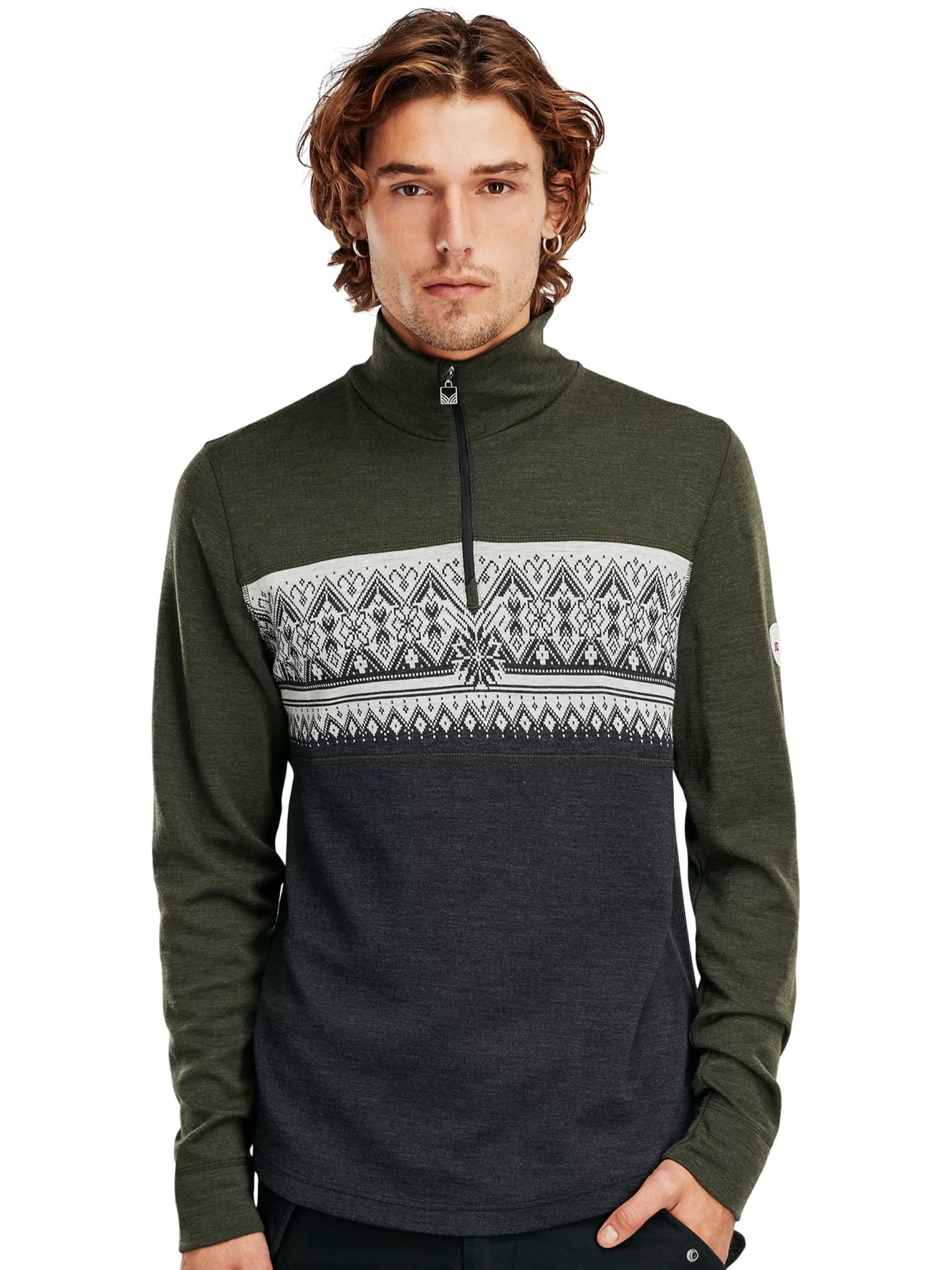 Men Dale of Norway Moritz Basic Men's Sweater - Superfine Merino