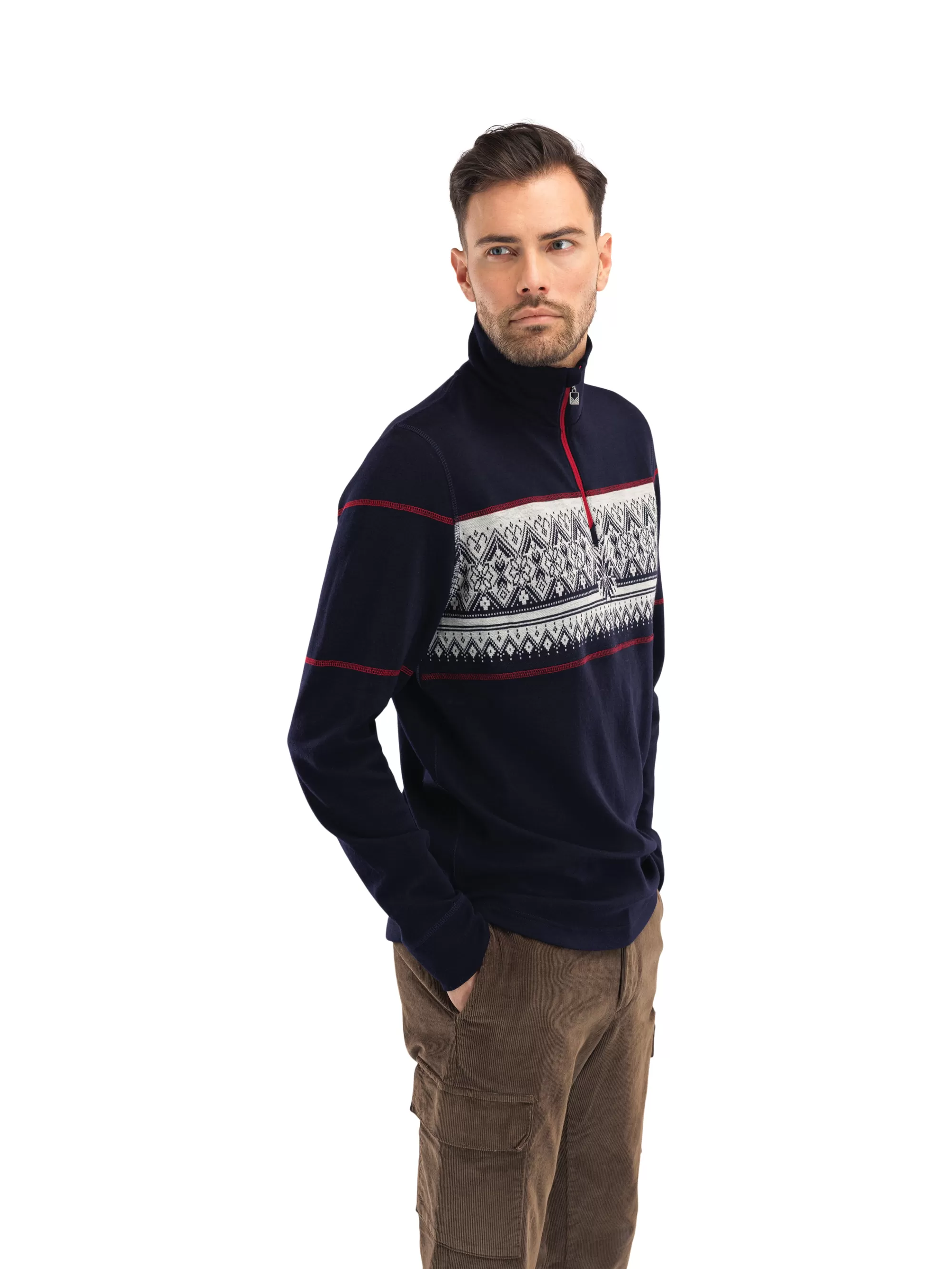 Men Dale of Norway Moritz Basic Men's Sweater - Superfine Merino