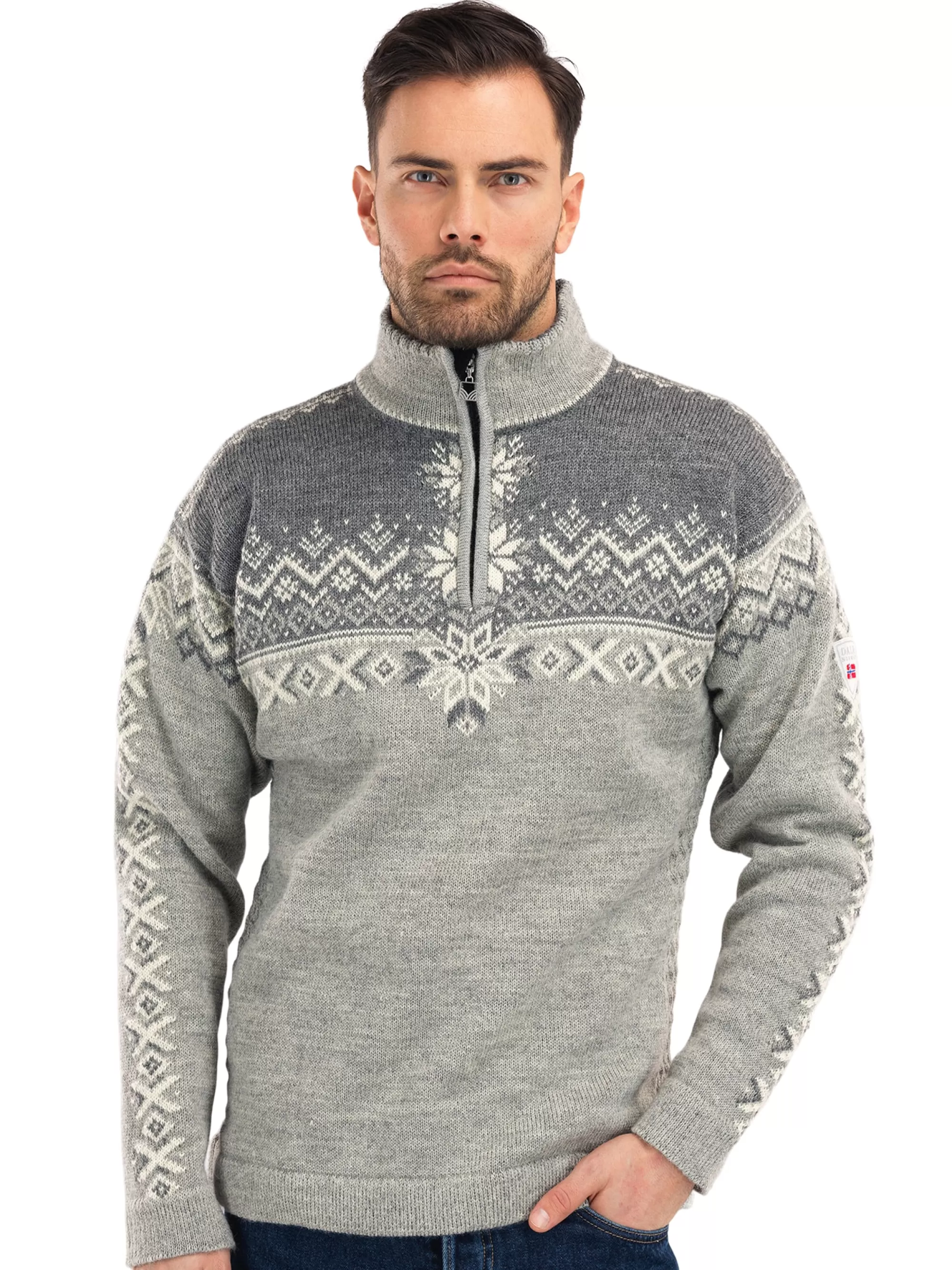 Men Dale of Norway 140Th Anniversary Men's Sweater - Norwegian Wool