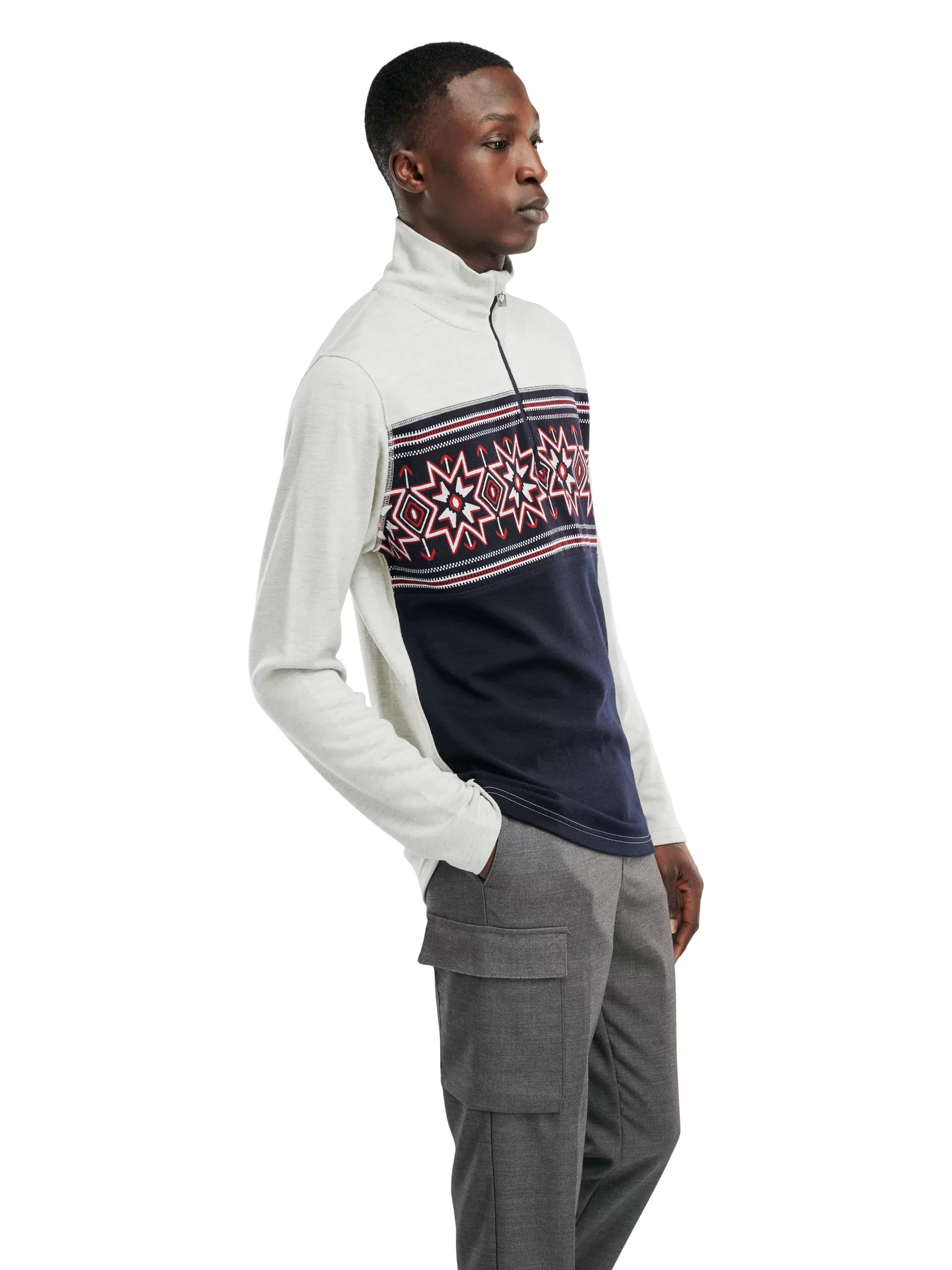 Men Dale of Norway Tindefjell Basic Men's Merino Wool Basic Sweater