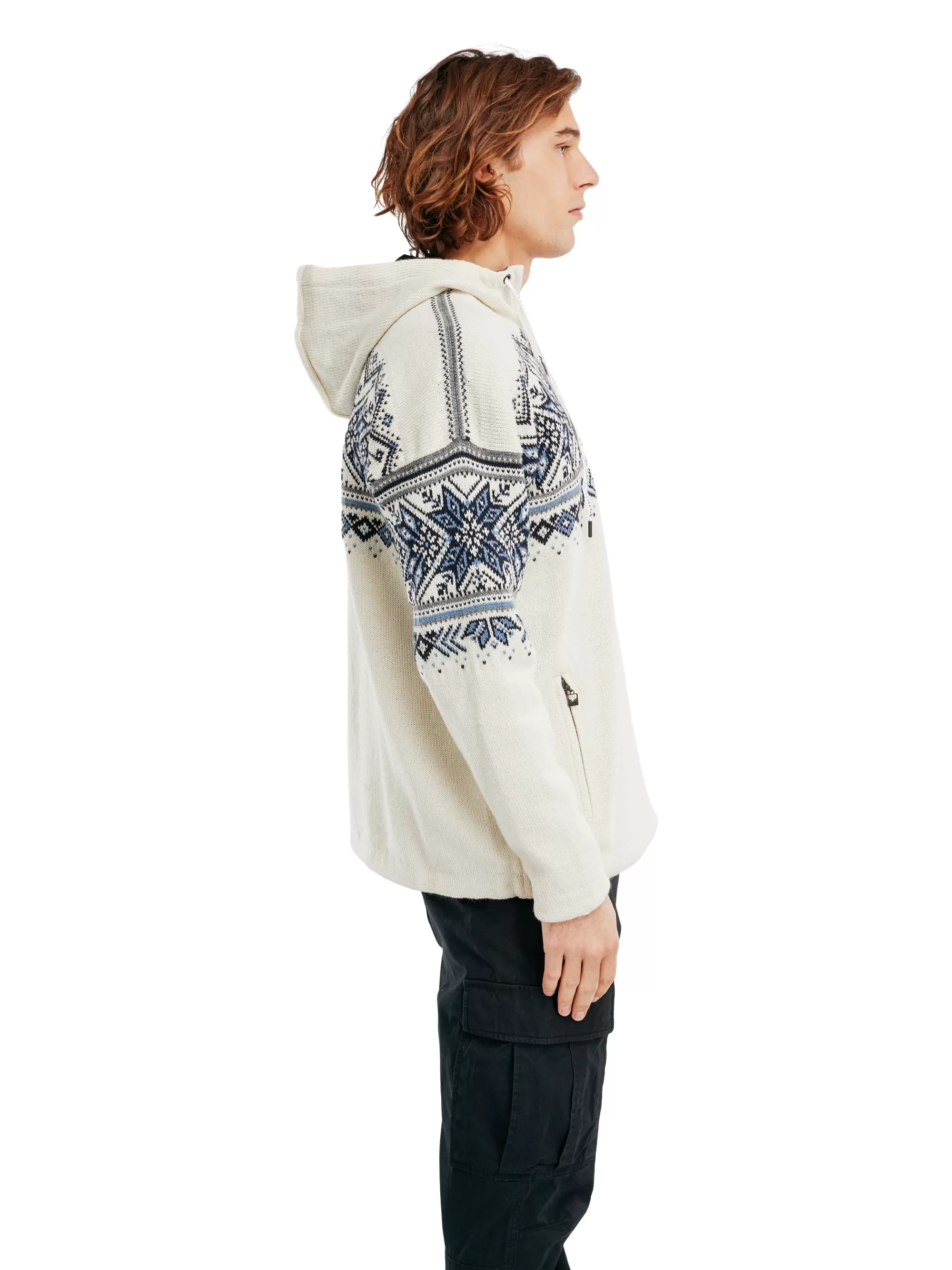 Men Dale of Norway Vail Weatherproof Men's Norwegian Wool Hoodie
