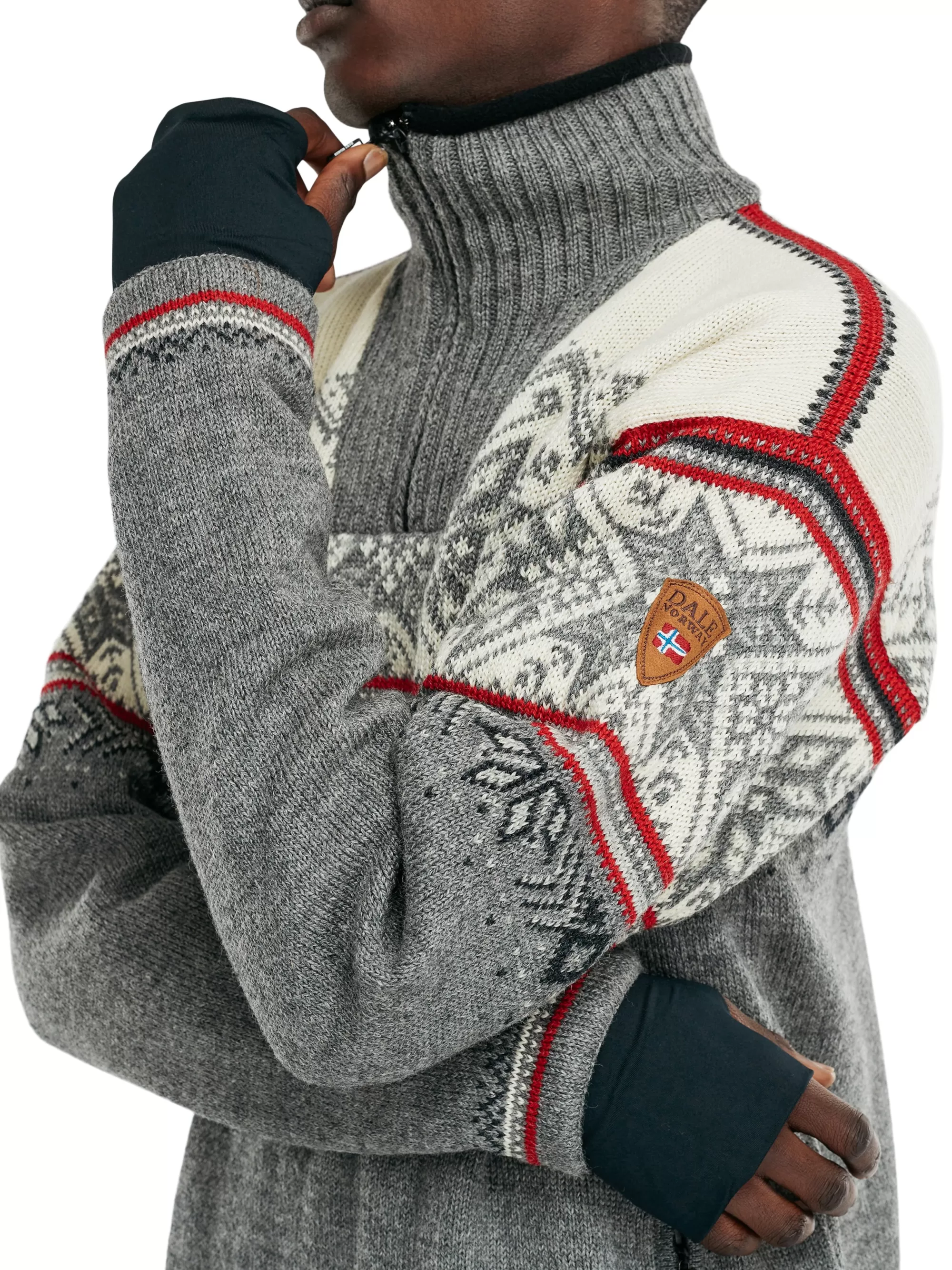 Men Dale of Norway Vail Weatherproof Men's Sweater - Norwegian Wool