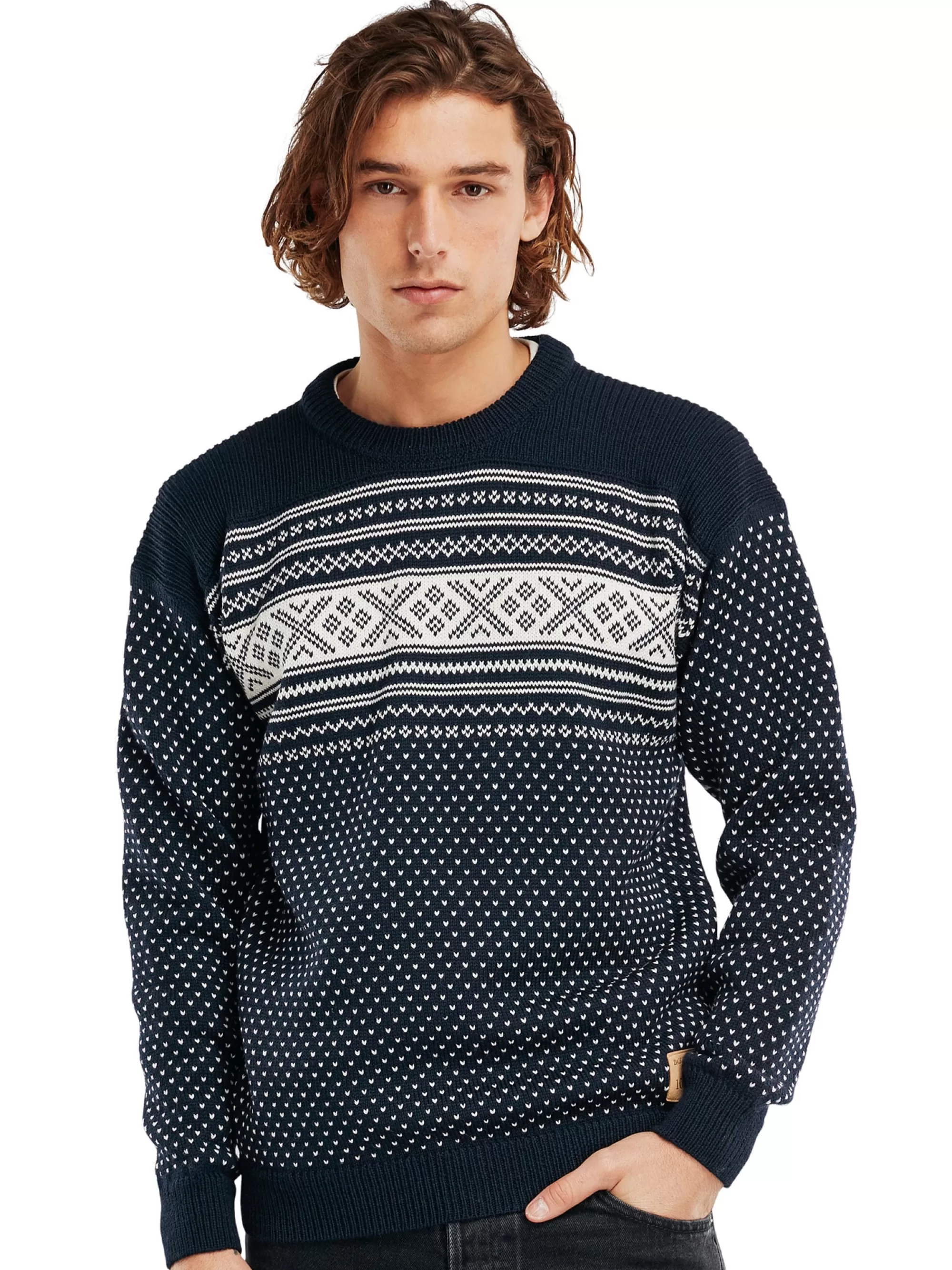 Men Dale of Norway Valloy Men's Wool Sweater