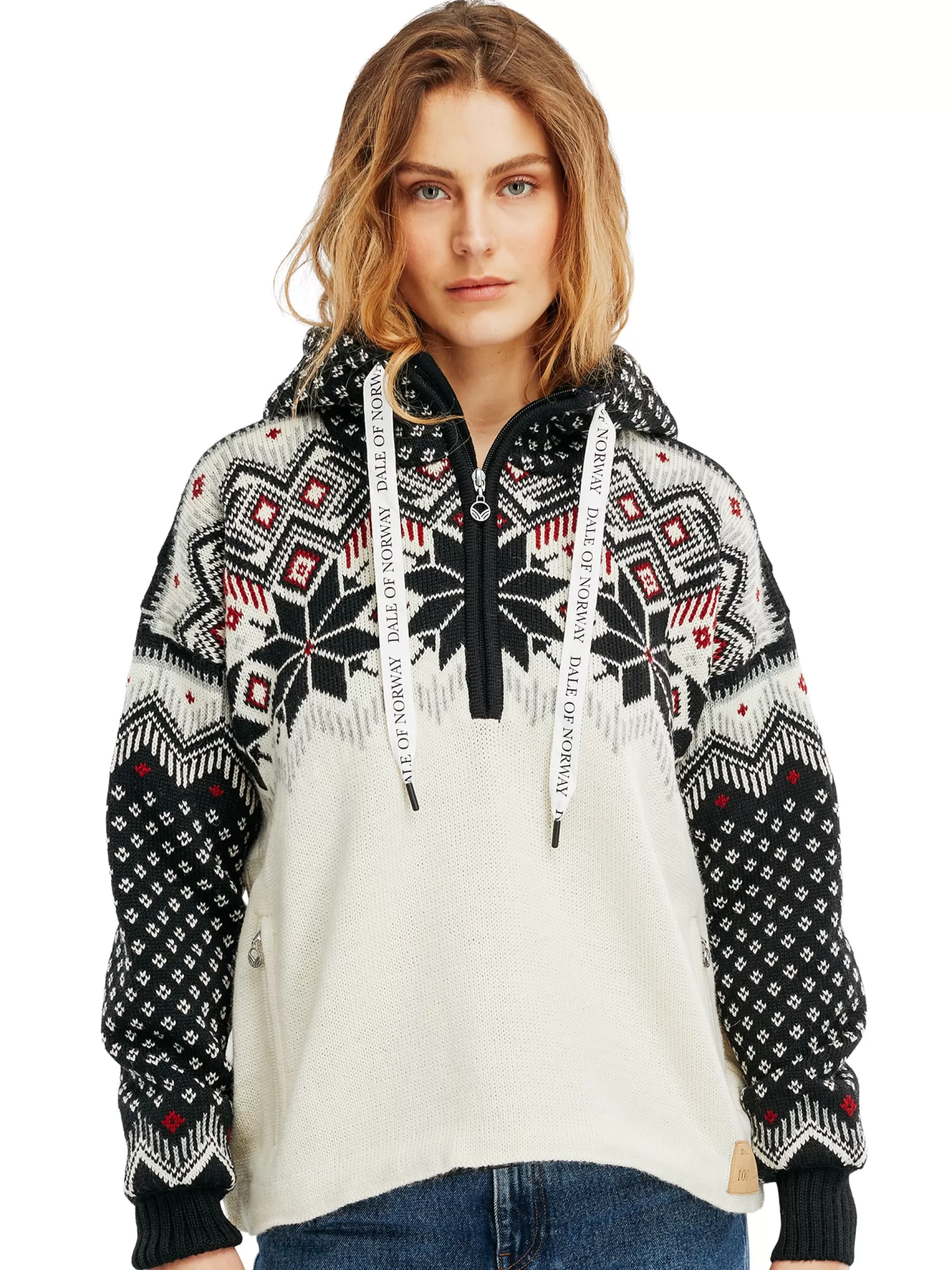 Women Dale of Norway Vilja Weatherproof Women's Hoodie - Norwegian Wool