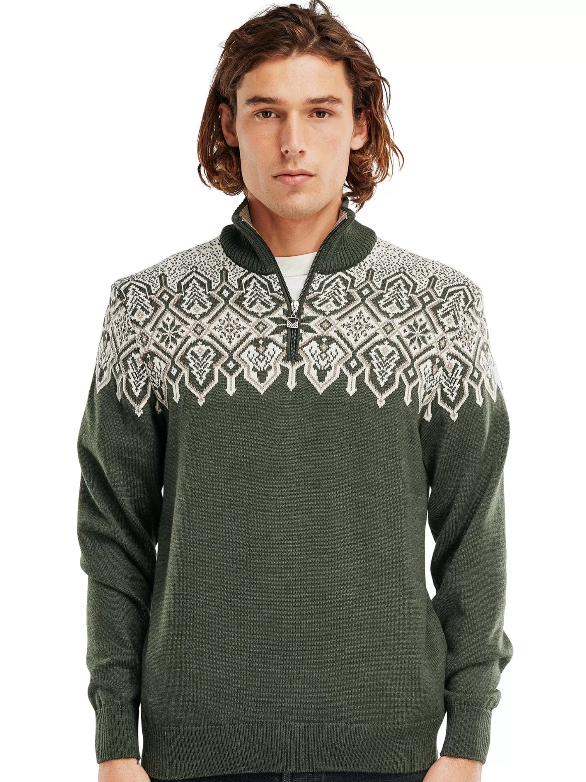 Men Dale of Norway Winterland Men's Merino Wool Sweater